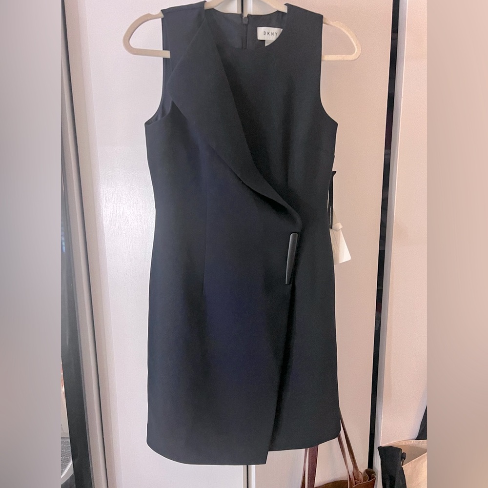 NWT Navy Blue DKNY Sheath Dress